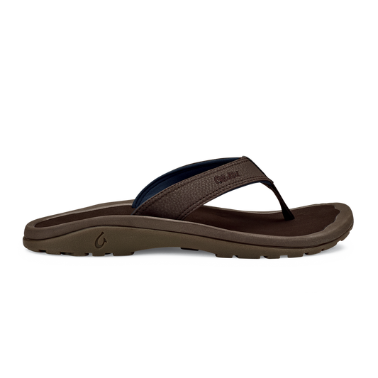 Men's Olukai Ohana, Dark Wood, 11 D Medium