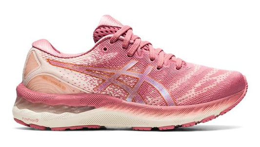Women's Asics Gel-Nimbus 23, Rose/Pure Bronze, 10 B Medium