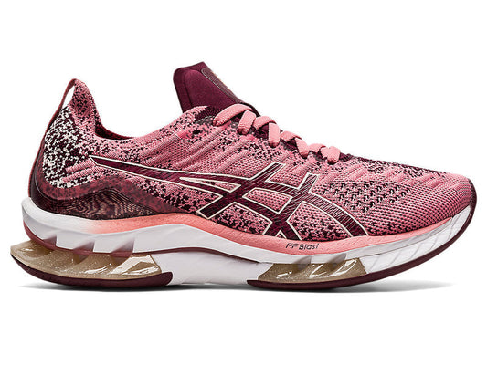 Women's Asics Gel-Kinsei Blast, Smokey Rose/Deep Mars, 8 B Medium