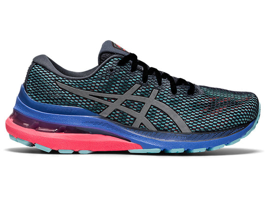 Women's Asics Gel-Kayano 28, Carrier Grey/Pure Silver, 10 B Medium