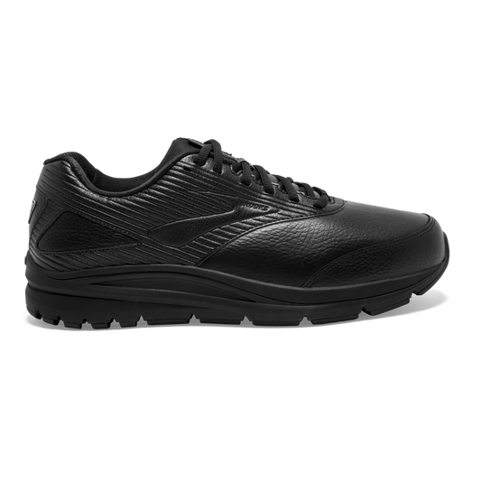 Men's Brooks Addiction Walker 2, Black/Black, 11.5 2E Wide