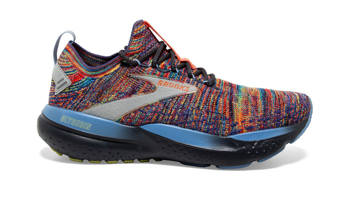 Men's Brooks Glycerin StealthFit 21, Ebony/Charlock/Vista, 11 D Medium