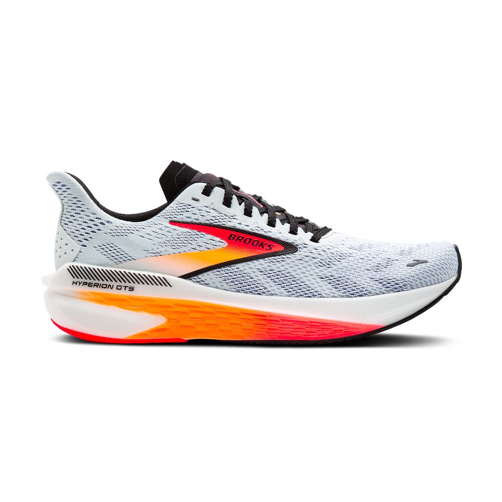 Men's Brooks Hyperion GTS 2, Illusion/Coral/Black, 13 D Medium