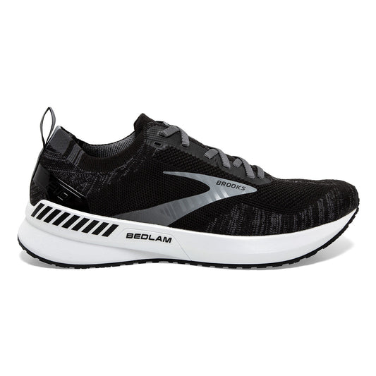 Women's Brooks Bedlam 3, Black/Blackened Pearl/White, 10.5 B Medium