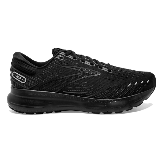 Women's Brooks Glycerin 20, Black/Black/Ebony, 9.5 B Medium