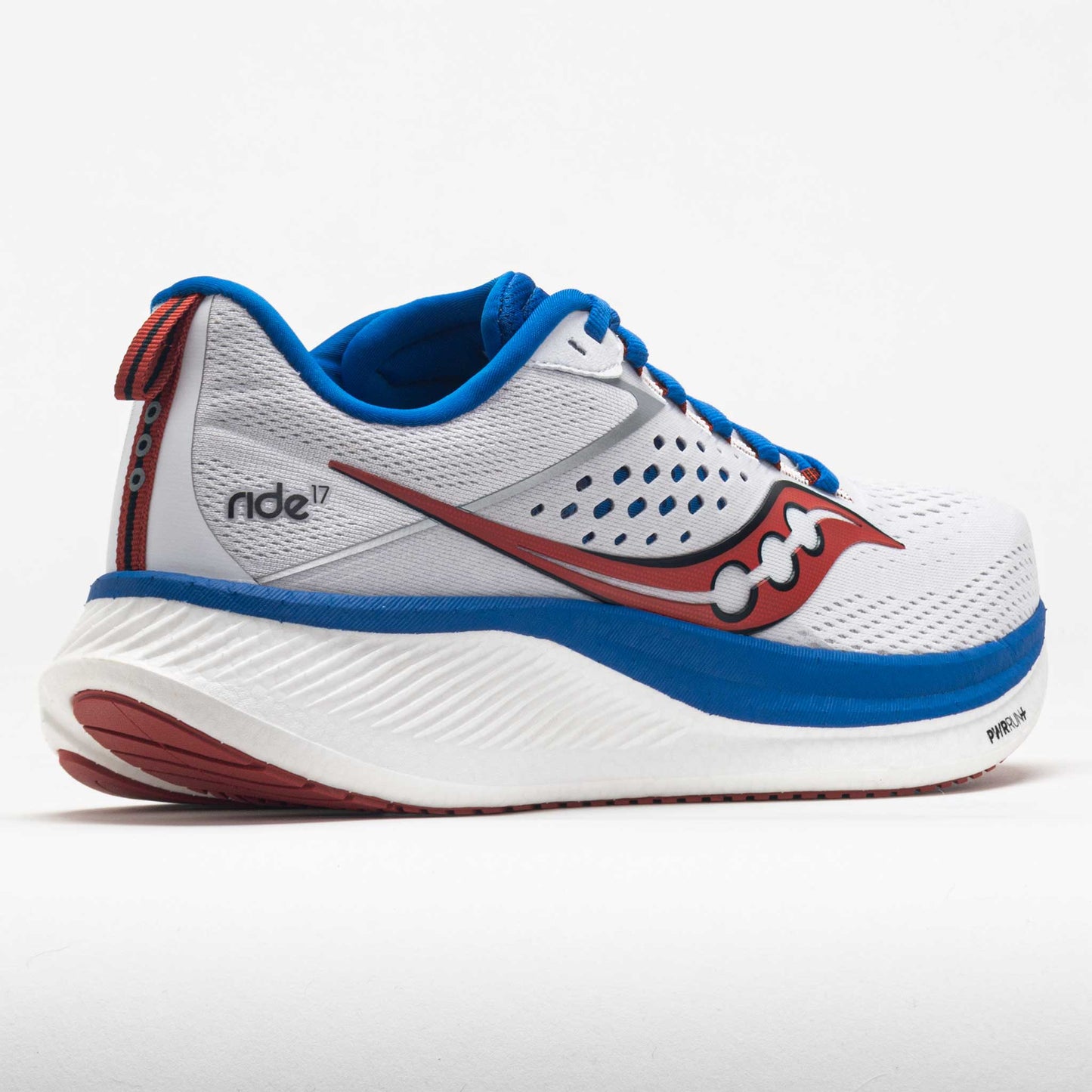 Saucony Ride 17 Men's White/Cobalt