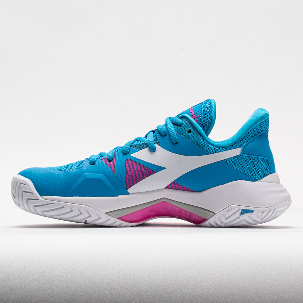 Diadora B.Icon AG Women's Aquarius/White/Rhodamine Red