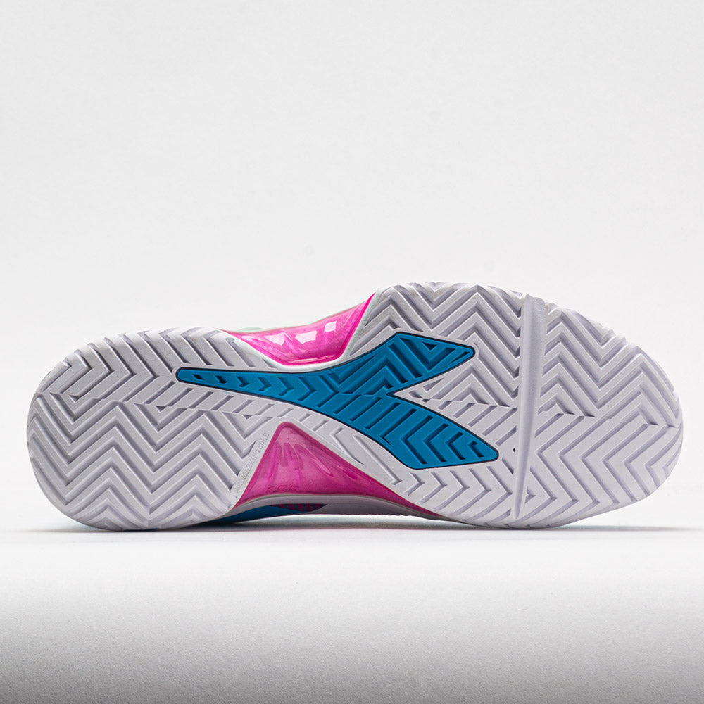 Diadora B.Icon AG Women's Aquarius/White/Rhodamine Red