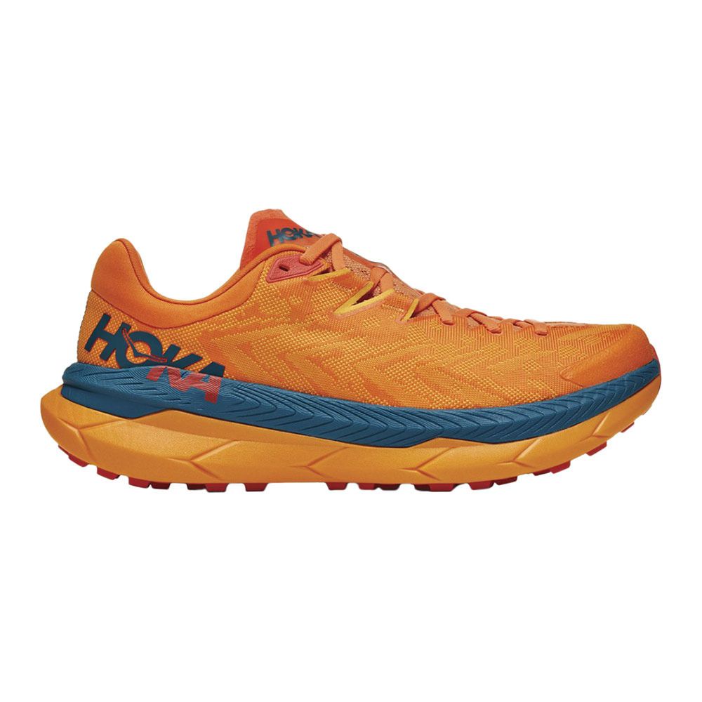 Men's Hoka One One Tecton X, Persimmon Orange/Radiant Yellow, 11 D Medium