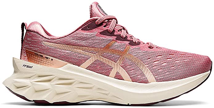 Women's Asics NOVABLAST 2, Smokey Rose/Pure Bronze, 10.5 B Medium
