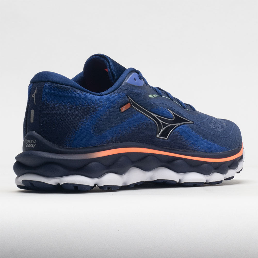 Mizuno Wave Sky 7 Men's Blue Depths/Silver
