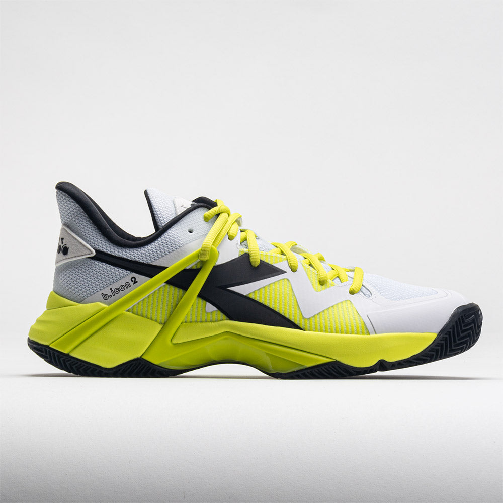 Diadora B.Icon 2 Clay Men's White/Black/Evening Primrose
