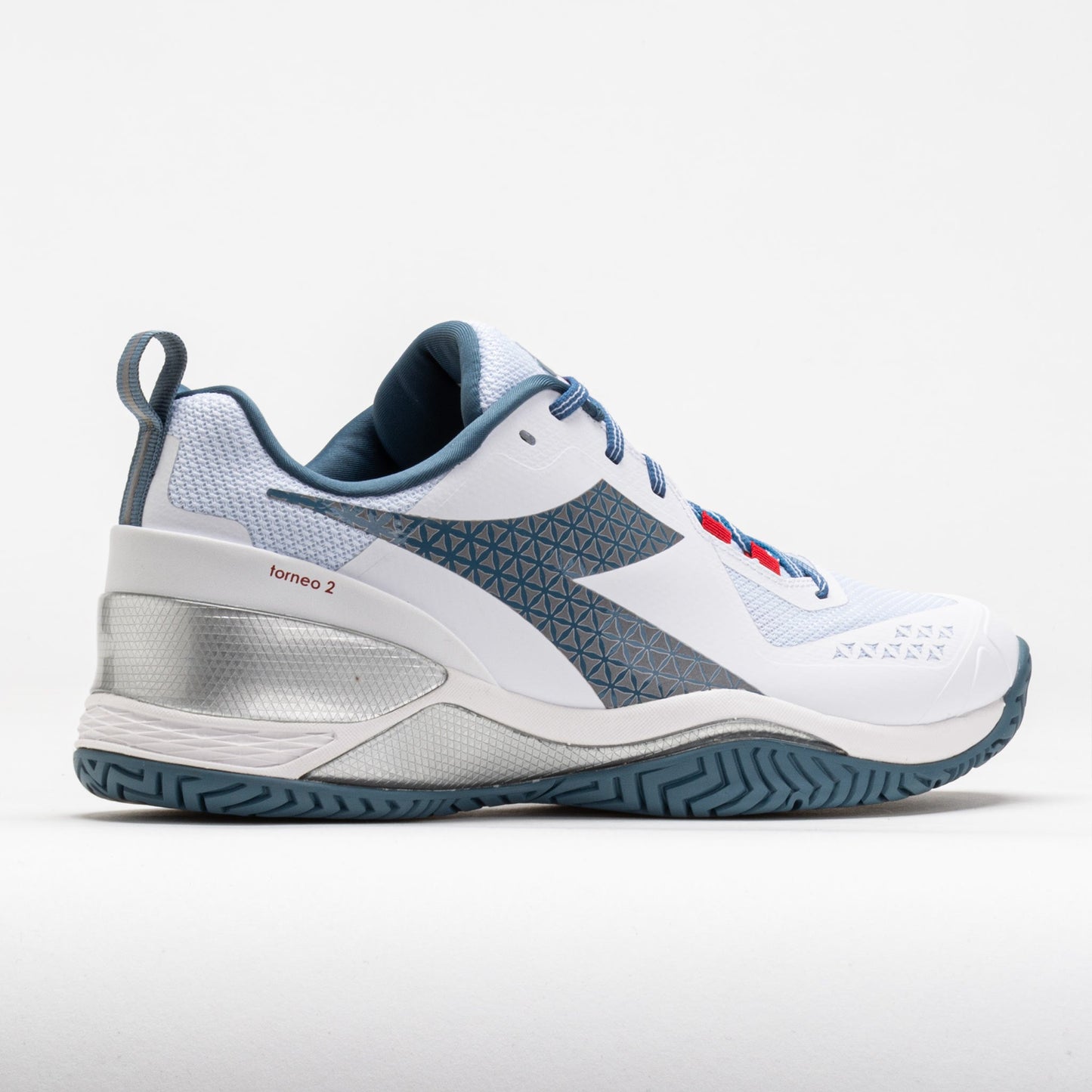 Diadora Blushield Torneo 2 AG Men's White/Oceanview/Salsa