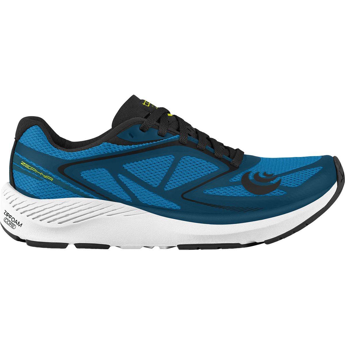 Men's Topo Athletic Zephyr, Blue/Black, 9 D Medium