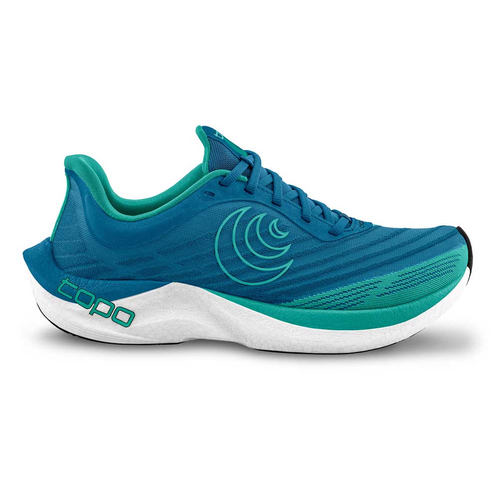 Men's Topo Athletic Cyclone 2, Blue/Aqua, 9.5 D Medium