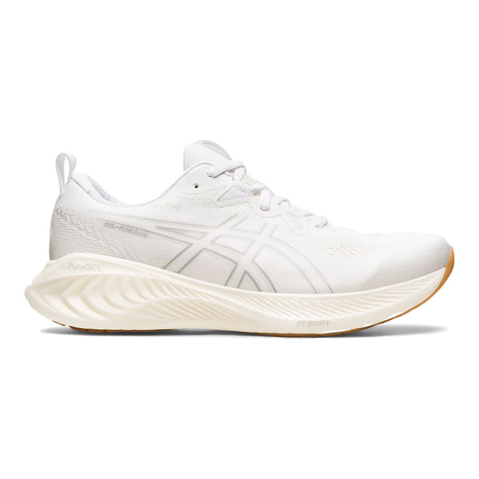 Men's Asics Gel-Cumulus 25, White/White, 10 D Medium