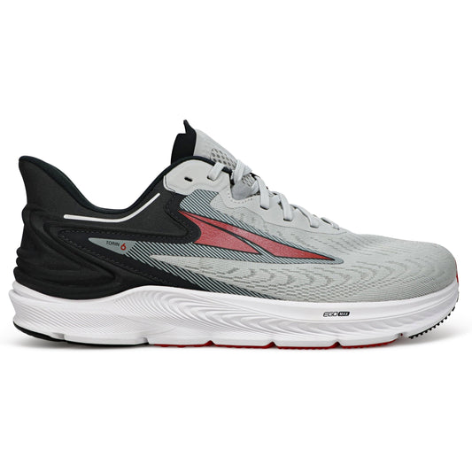 Men's Altra Torin 6, Gray/Red, 13 D Medium