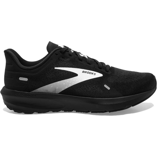 Men's Brooks Launch 9, Black/White, 9.5 D Medium