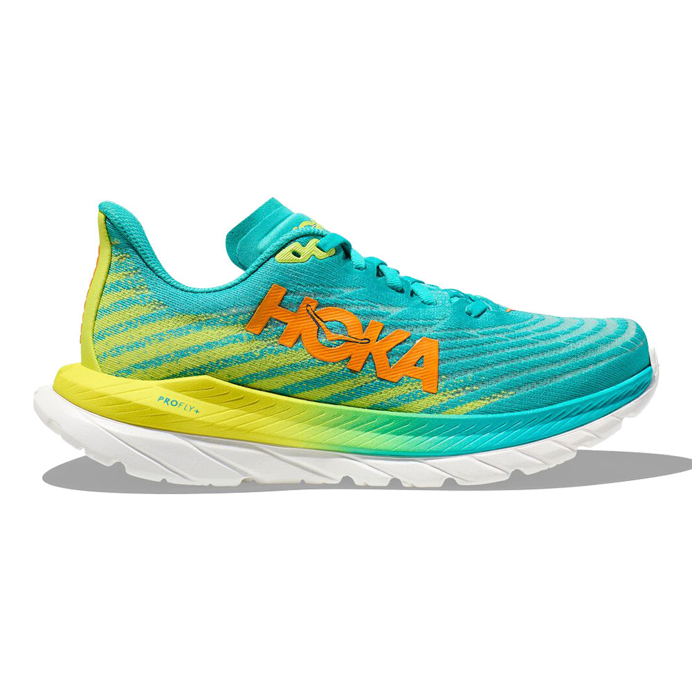 Men's HOKA ONE ONE Mach 5, Ceramic/Evening Primrose, 12 D Medium