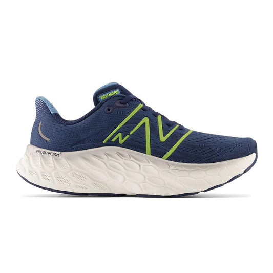 Men's New Balance Fresh Foam X More v4, NB Navy/Cosmic Pineapple, 10 D Medium