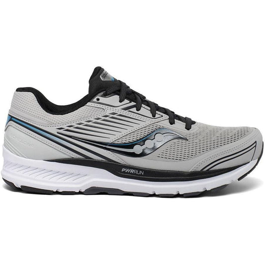 Men's Saucony Echelon 8, Alloy/Black, 12 D Medium