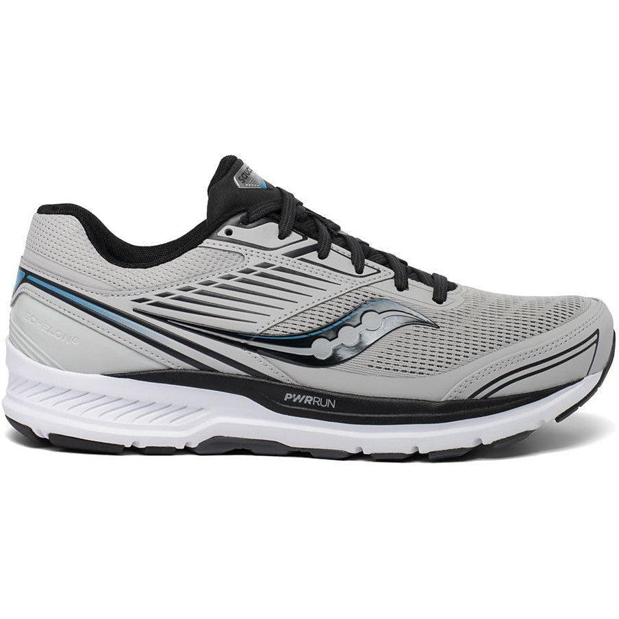 Men's Saucony Echelon 8, Alloy/Black, 9.5 D Medium