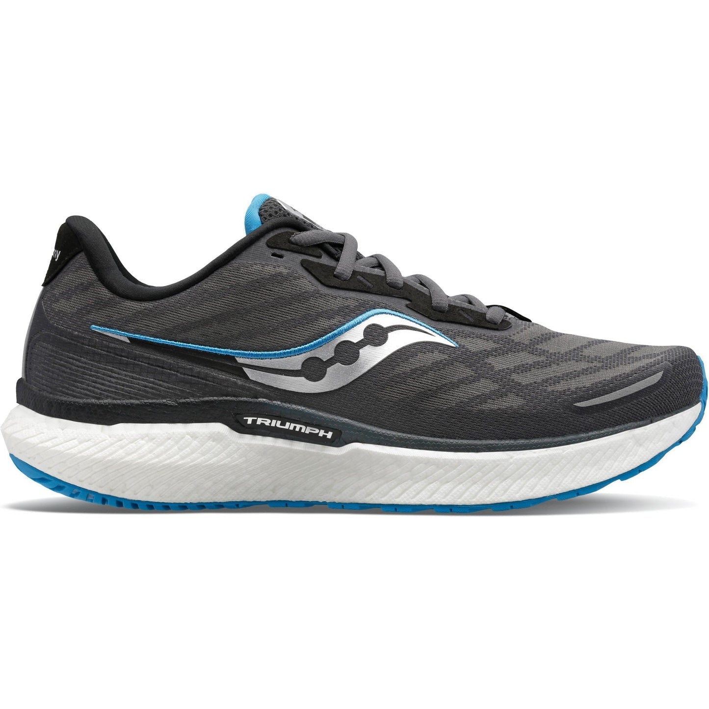 Men's Saucony Triumph 19, Shadow/Topaz, 12 D Medium