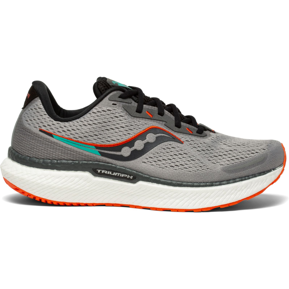 Men's Saucony Triumph 19, Alloy/Fire, 11 D Medium