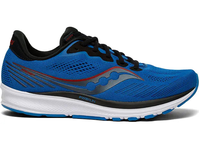 Men's Saucony Ride 14, Royal/Space, 12 D Medium
