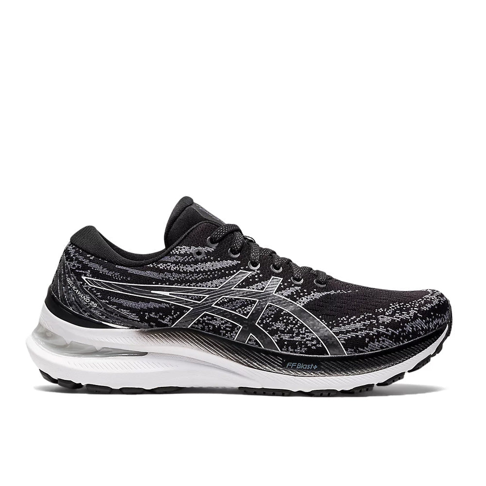 Women's Asics Gel-Kayano 29, Black/White, 10 B Medium