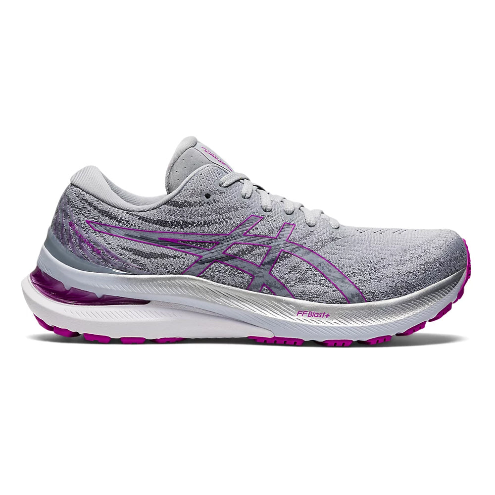 Women's Asics Gel-Kayano 29, Piedmont Grey/Orchid, 7.5 B Medium