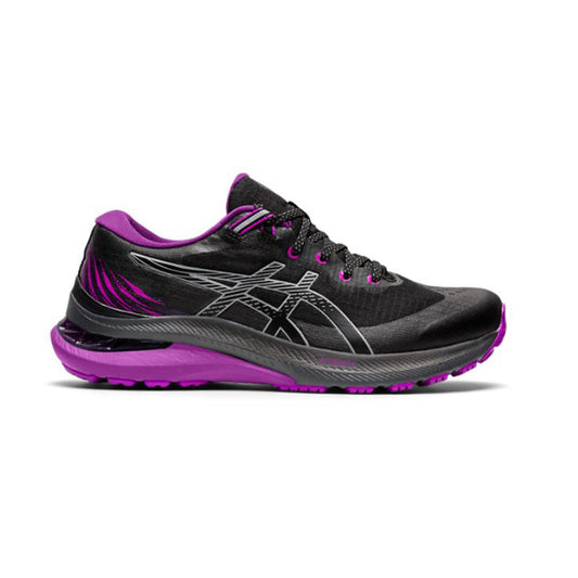 Women's Asics Gel-Kayano 29 Lite-Show, Black/Orchid, 10 B Medium