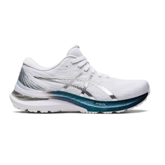 Women's Asics Gel-Kayano 29 Platinum, White/Pure Silver, 10.5 B Medium