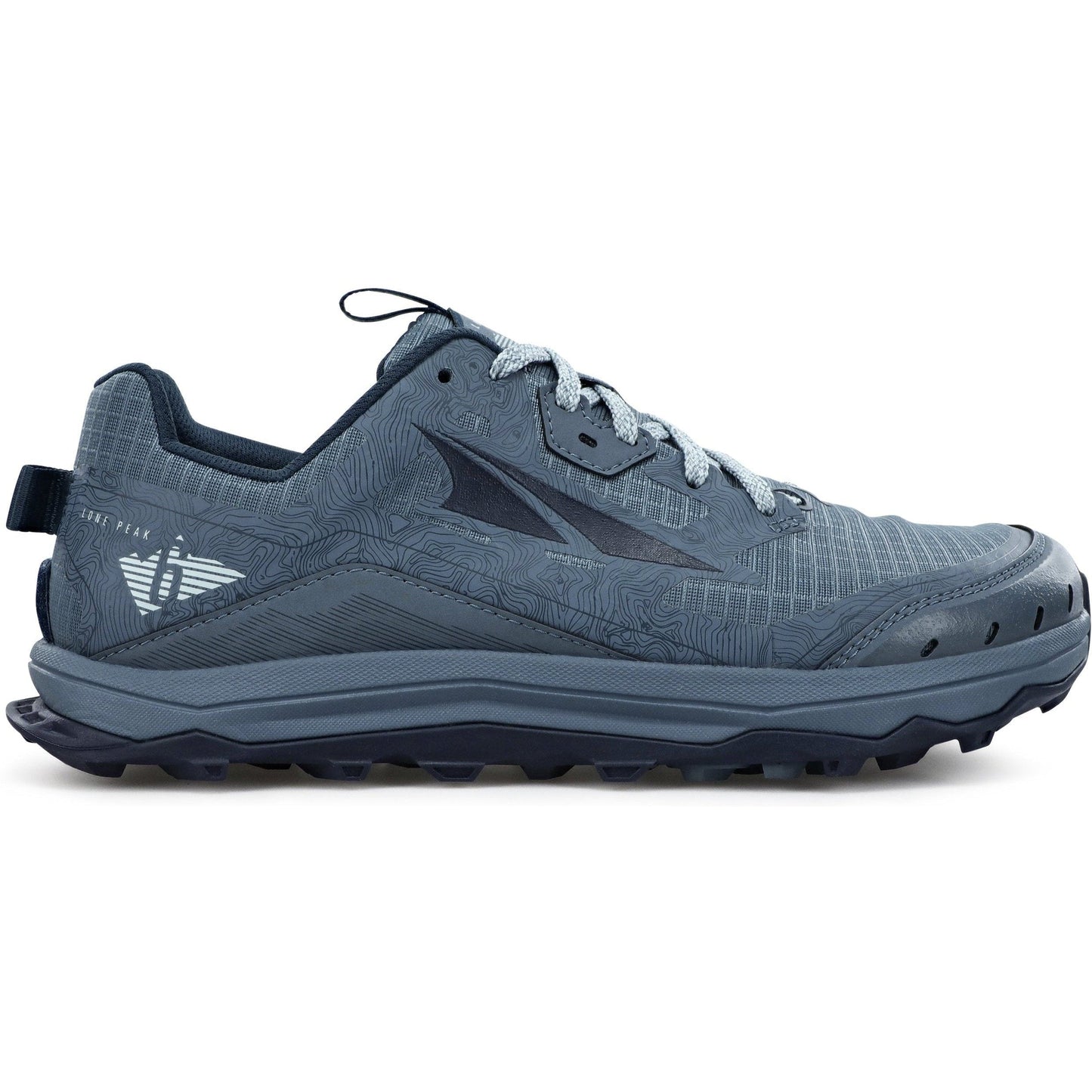 Women's Altra Lone Peak 6, Navy/Light Blue, 9.5 B Medium