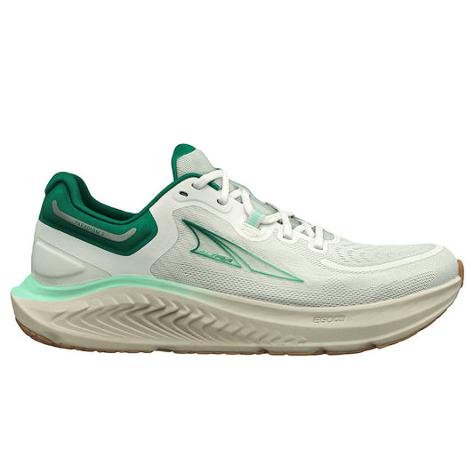 Women's Altra Paradigm 7, White/Green, 7.5 B Medium