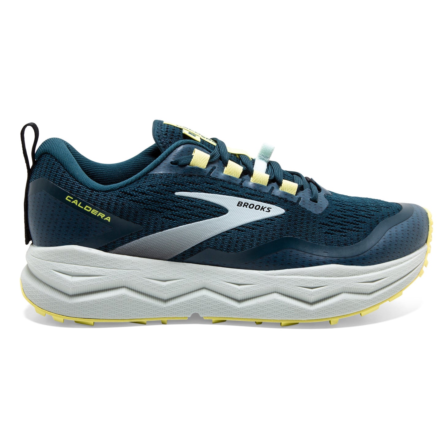 Women's Brooks Caldera 5, Pond/Black/Charlock, 9 B Medium