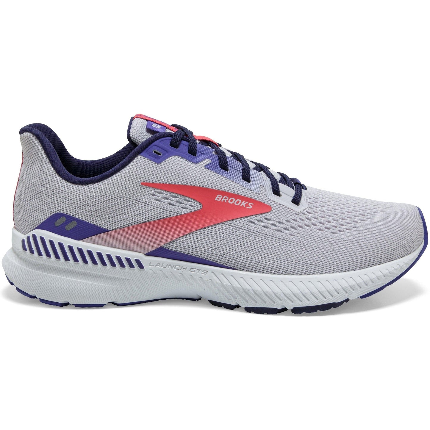 Women's Brooks Launch GTS 8, Lavender/Astral/Coral, 10.5 B Medium