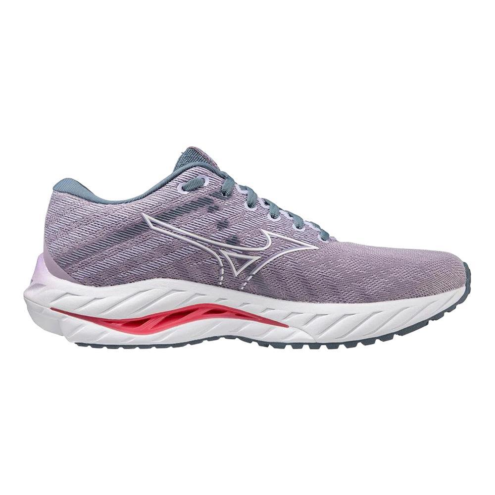 Women's Mizuno Wave Inspire 19, Wisteria/China Blue, 8 B Medium