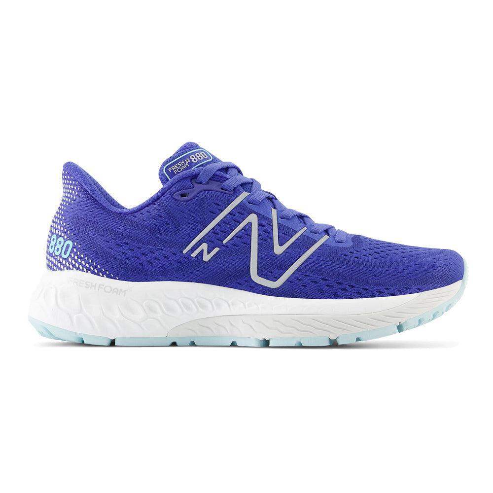 Women's New Balance Fresh Foam X 880v13, Marine Blue/Bright Cyan, 9 B Medium