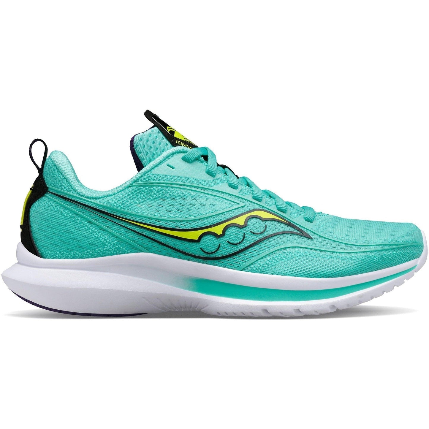 Women's Saucony Kinvara 13, Cool Mint/Acid, 10 B Medium