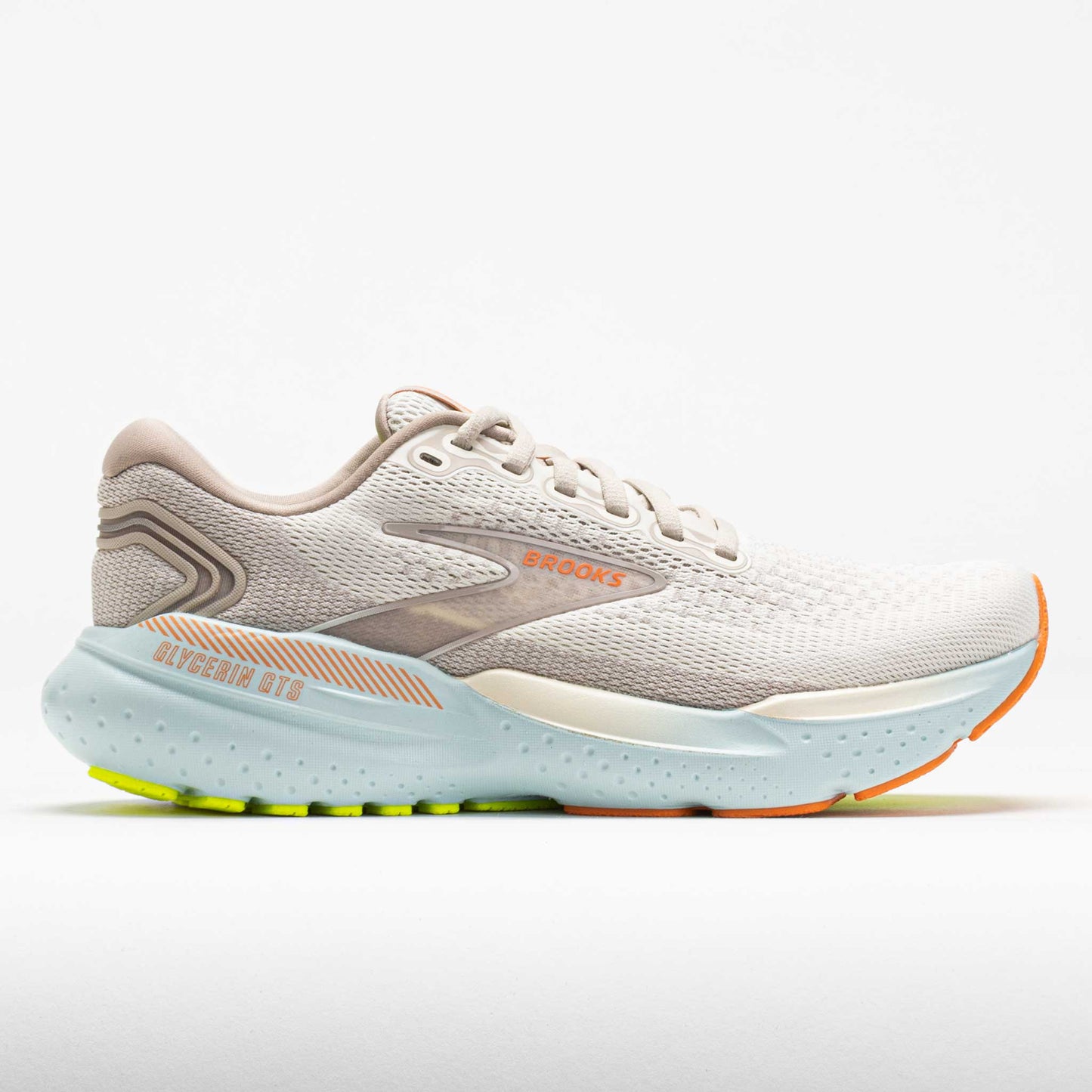 Brooks Glycerin GTS 21 Women's  Coconut/Aqua/Autumn Sunset