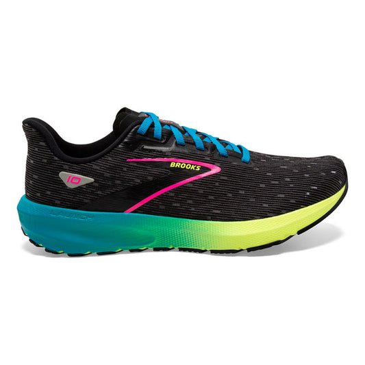 Men's Brooks Launch 10, Black/Nightlife/Blue, 12 D Medium
