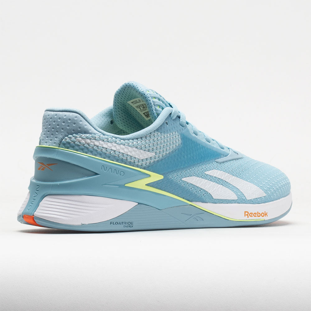 Reebok Nano X3 Women's Blue Pearl/Energy Glow/Peach Fuzz