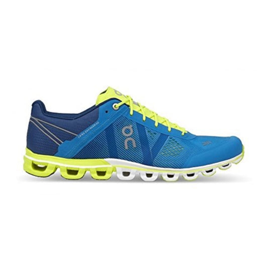 Men's On Cloudflow, Malibu/Neon, 11.5 D Medium