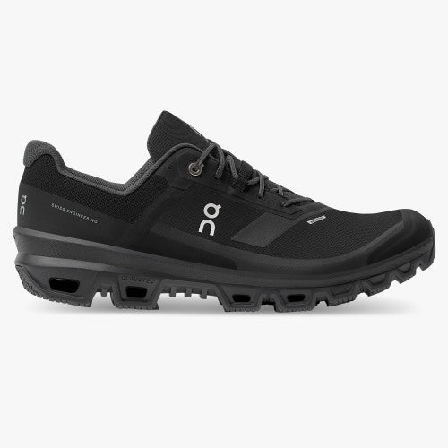 Men's On Cloudventure Waterproof, Black, 12.5 D Medium