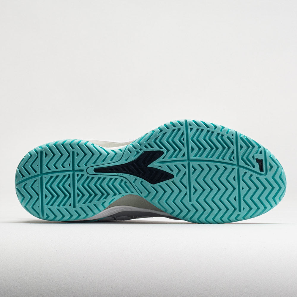 Diadora Blushield Torneo 2 AG Women's Silver DD/Black/Aruba Blue