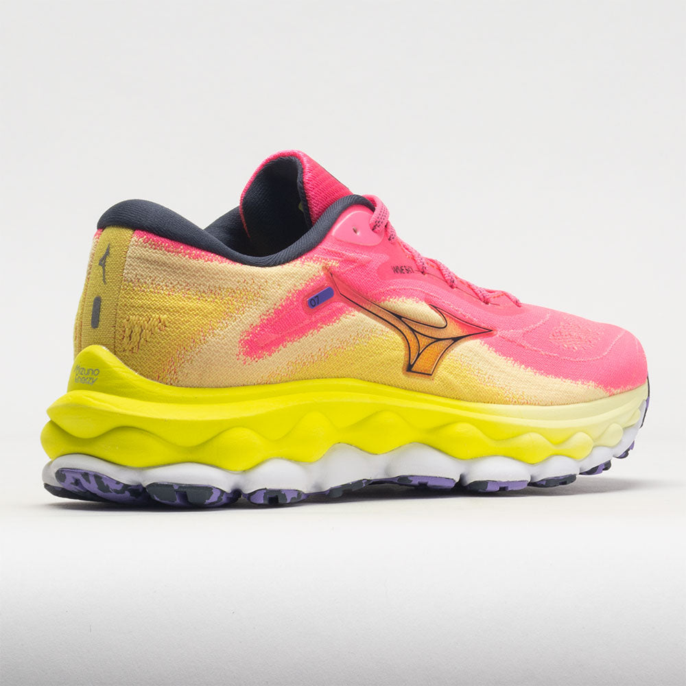 Mizuno Wave Sky 7 Women's High-Vis Pink/Ombre Blue