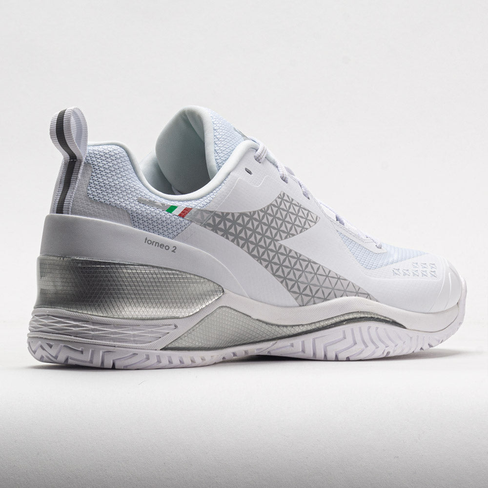 Diadora Blushield Torneo 2 AG Men's White/White/White