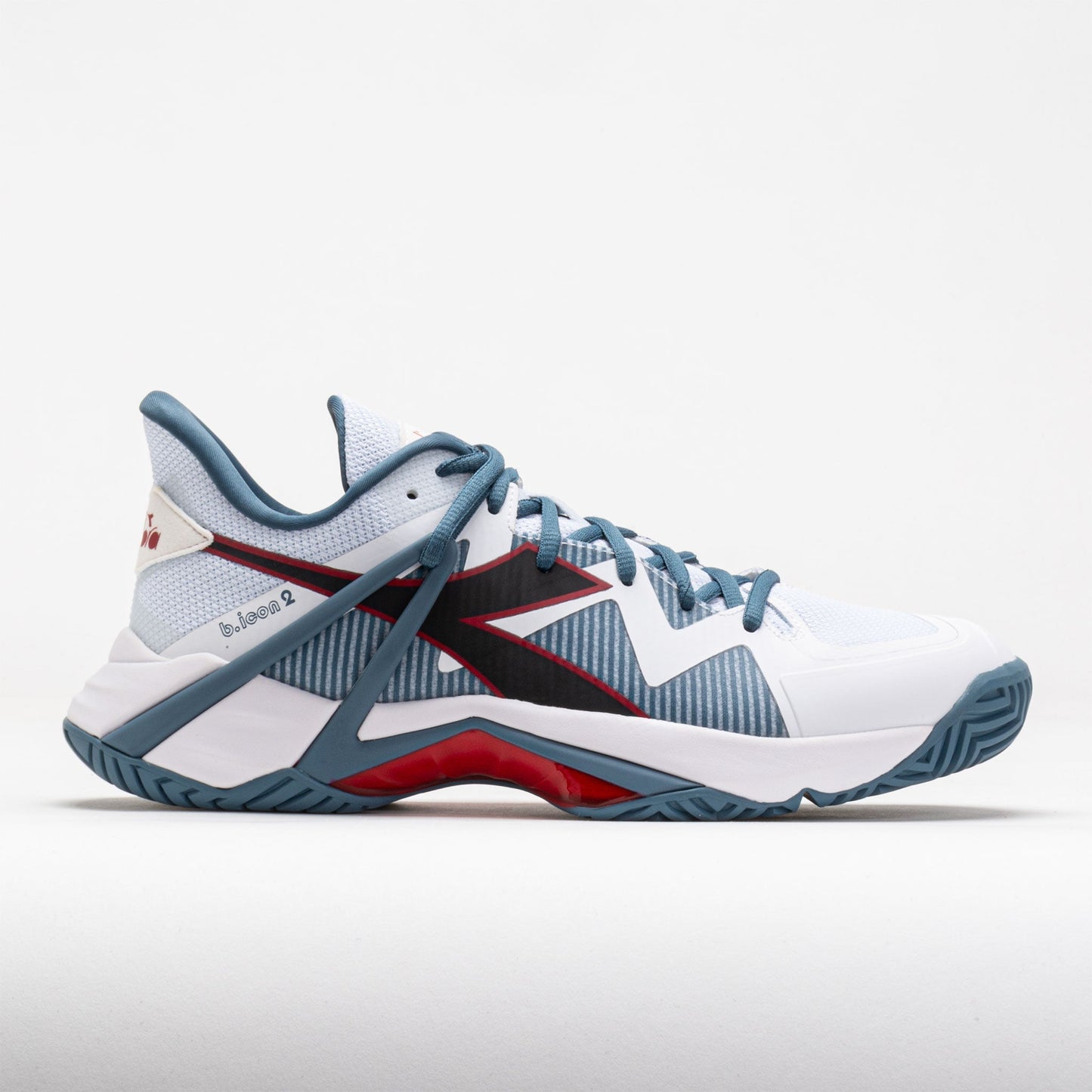 Diadora B.Icon 2 AG Men's White/Oceanview/Salsa