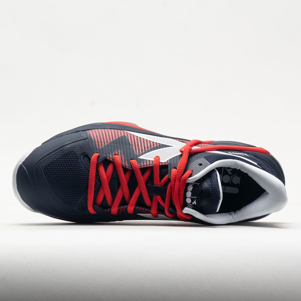 Diadora B.Icon 2 Clay Men's Blue Corsair/White/Fiery Red